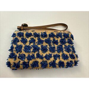 Live Love Loft Wristlet Tan and Blue OC17